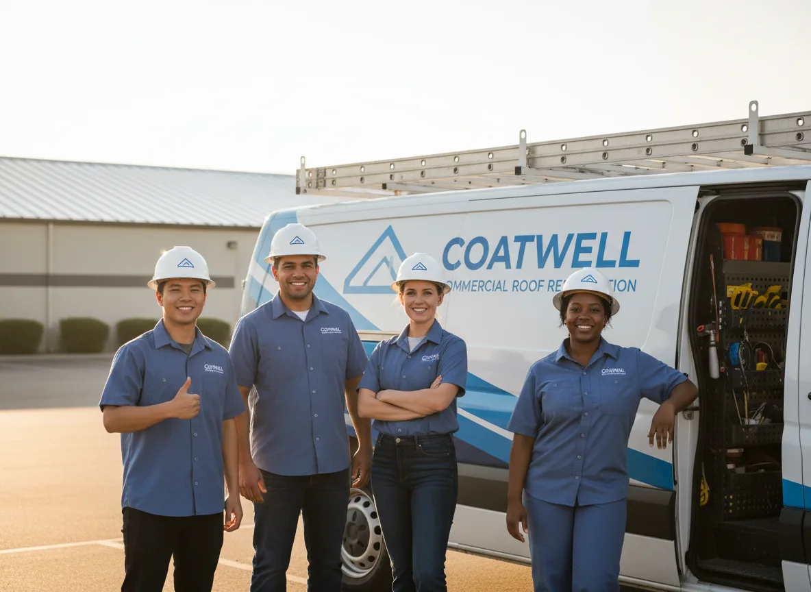 Commercial roof coating company in Jeffersonville, OH